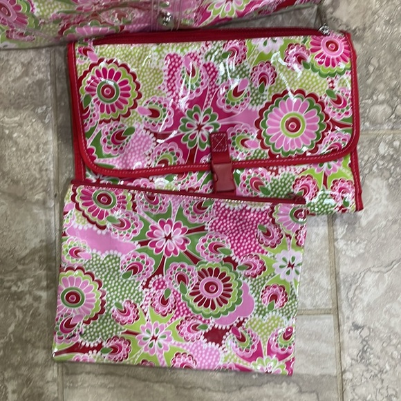 Kalencom Laminated Jazz Ruby Diaper Bag - Picture 9 of 14